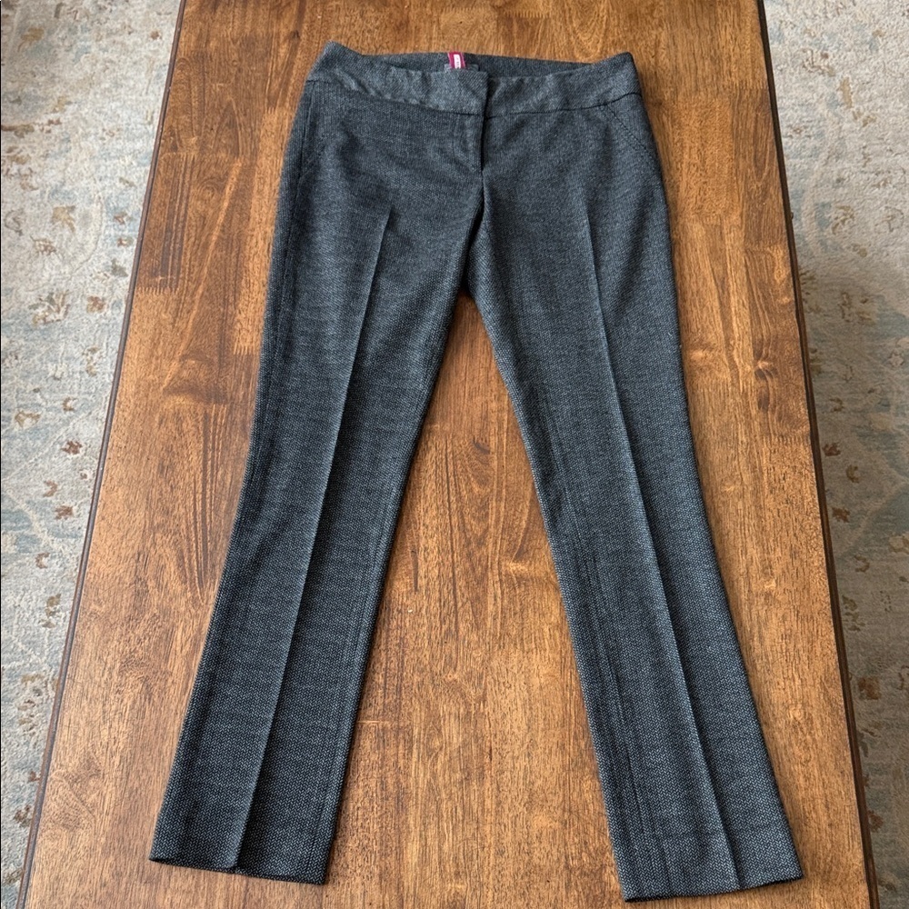 Vince Camuto Black and Gray Houndstooth Pants